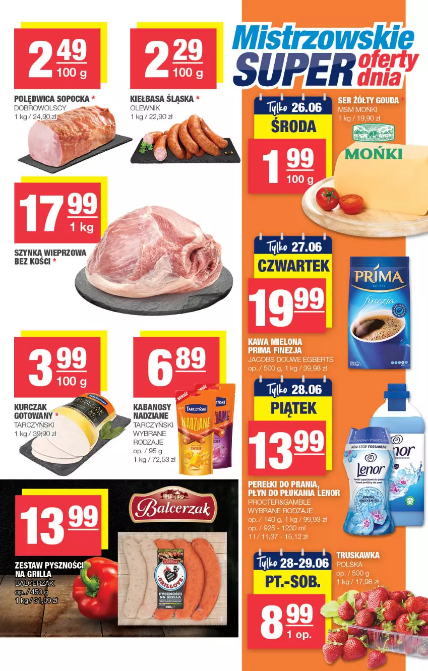 Gazetka promocyjna Spar - Spar-Mini - ważna 16.06 do 26.06.2024 - strona 3 - produkty: Kabanos, Kiełbasa, Kiełbasa śląska, Kurczak, Olewnik, Pizza, Polędwica, Szynka, Szynka wieprzowa, Tarczyński