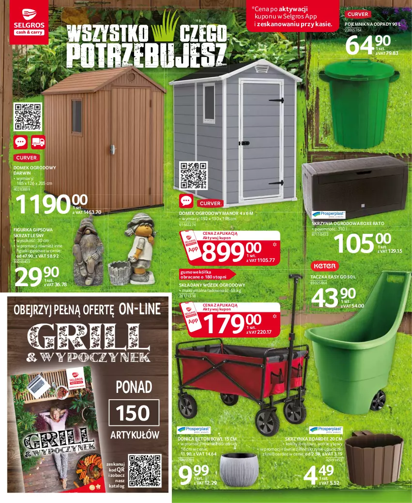 Gazetka promocyjna Selgros - Katalog Ogród i Narzędzia - ważna 25.03 do 05.04.2021 - strona 10 - produkty: LG, Pojemnik, Skrzat, Sok, Top, Wózek