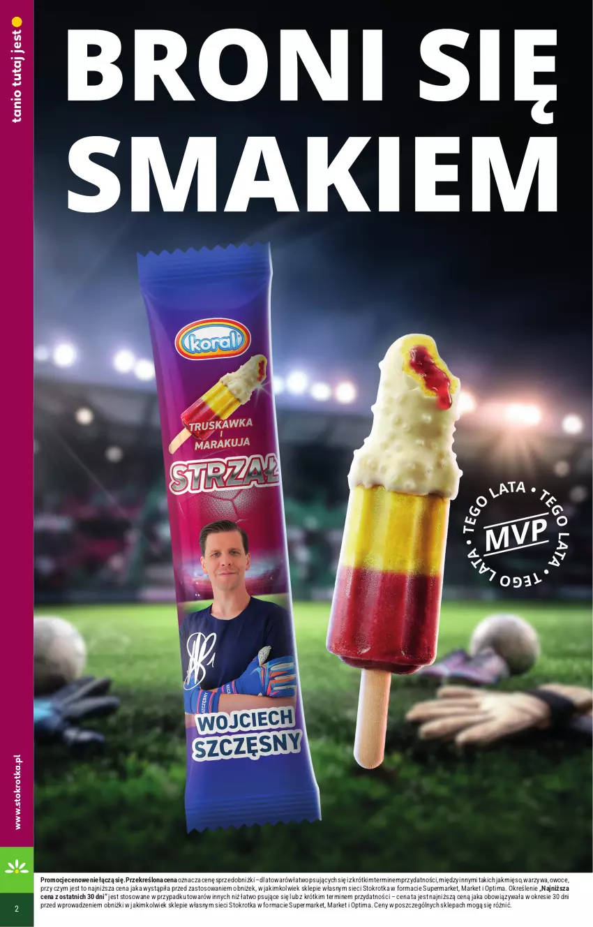 Gazetka promocyjna Stokrotka - Supermarket - ważna 18.06 do 24.06.2026 - strona 24 - produkty: Mięso, Optima, Owoce, Warzywa