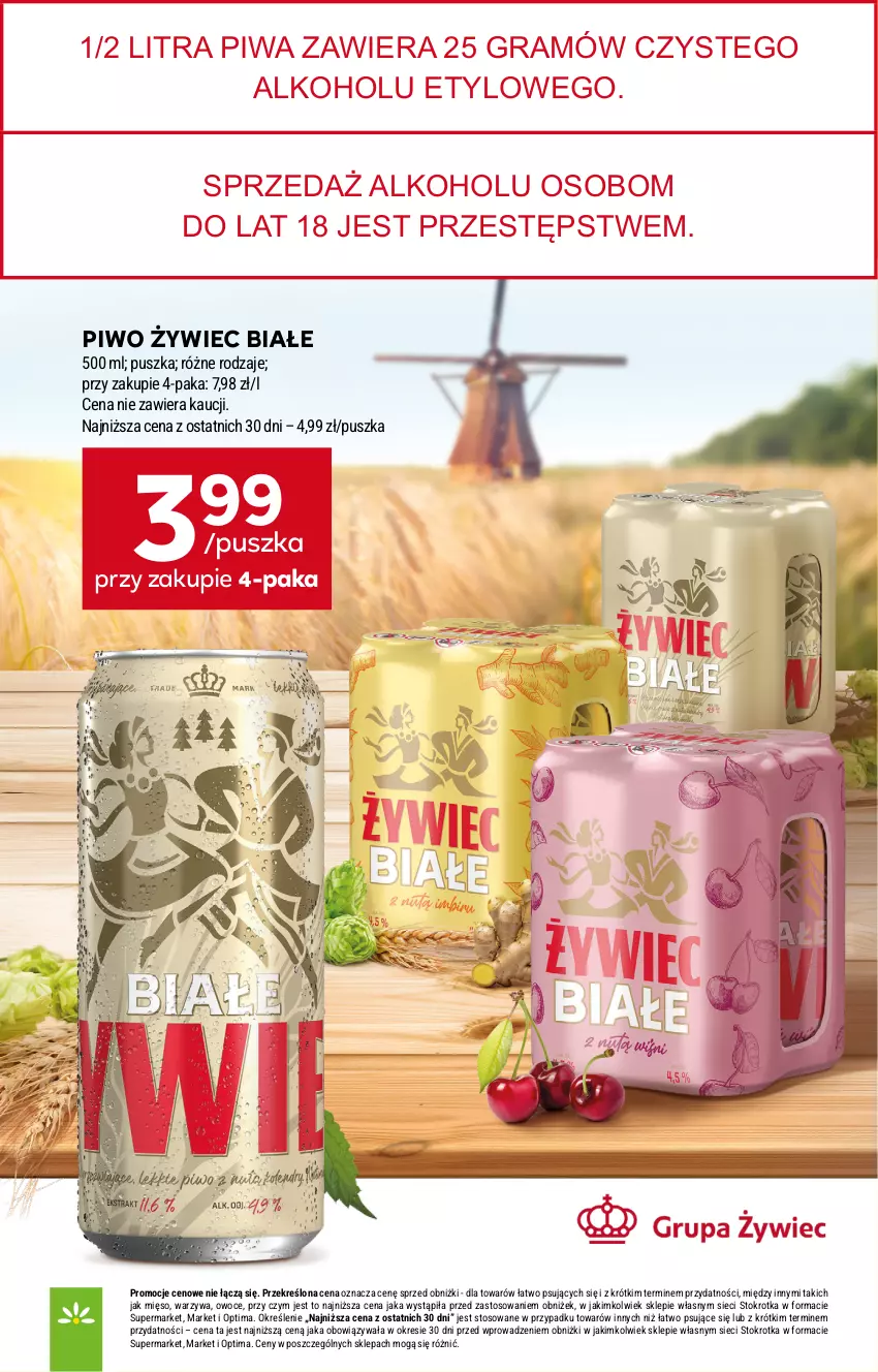 Gazetka promocyjna Stokrotka - Supermarket - ważna 18.06 do 24.06.2026 - strona 37 - produkty: Gra, Mięso, Optima, Owoce, Piwa, Piwo, Warzywa