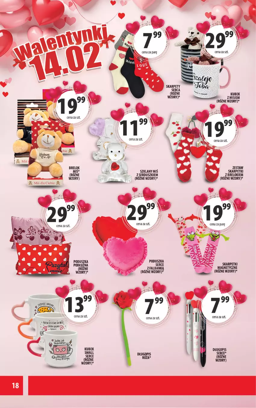 Gazetka promocyjna Arhelan - Gazetka - ważna 30.01 do 08.02.2026 - strona 18 - produkty: Fa, Karp, Kubek, Poduszka, Ser, Skarpetki