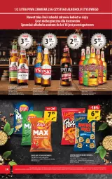Gazetka promocyjna Arhelan - Gazetka - Gazetka - ważna od 08.02 do 08.02.2026 - strona 14 - produkty: Piwa, Piwo, Rum, Gra, Kasztelan, Chipsy, Tyskie, Chrupki, Desperados, Monster Munch, LG
