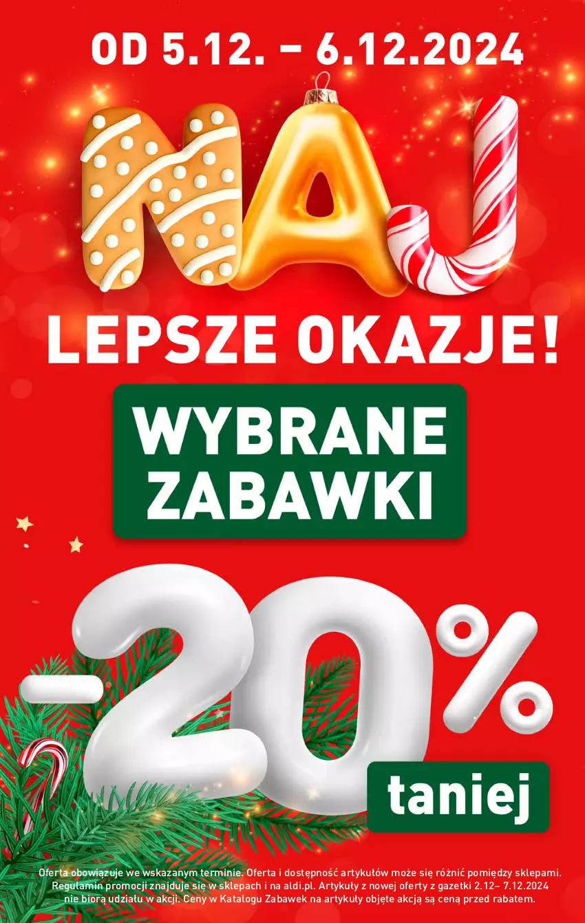 Gazetka promocyjna Aldi - Artykuły przemysłowe i tekstylia - ważna 04.12 do 07.12.2024 - strona 2