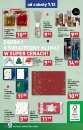 Gazetka promocyjna Aldi - Artykuły przemysłowe i tekstylia - Gazetka - ważna od 07.12 do 07.12.2024 - strona 12 - produkty: Pochłaniacz wilgoci, Ser, Papier, Serwetki, Zapalarka, Bieżnik, Obrus, LG