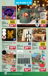 Gazetka promocyjna Aldi - Artykuły przemysłowe i tekstylia - Gazetka - ważna od 07.12 do 07.12.2024 - strona 4 - produkty: Sok, Noż, Gra, Choinka, Inka, Rama, Stek, Gwiazda, Bombki, Napoje, Wstążka, Pudełko, Kula do kąpieli, Bateria, Kubek