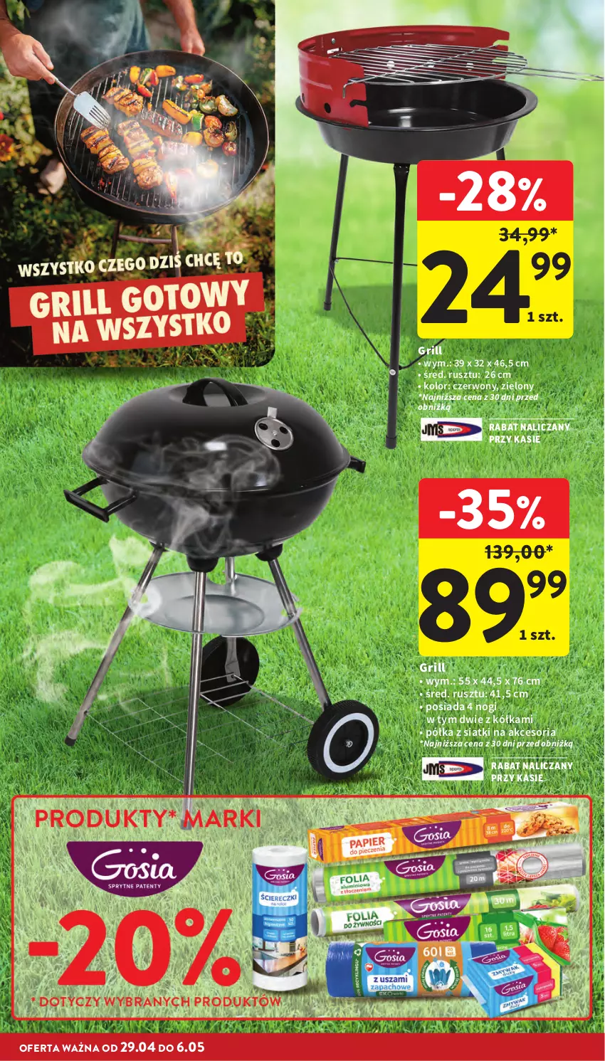 Gazetka promocyjna Intermarche - Gazetka Intermarche - ważna 29.04 do 06.05.2026 - strona 14 - produkty: Grill, Półka