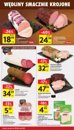 Gazetka promocyjna Intermarche - Gazetka Intermarche - Gazetka - ważna od 06.05 do 06.05.2026 - strona 22 - produkty: Piec, Polędwica, Salami, Drobimex, Kiełbasa krakowska, Duda, Szynka, Szynka delikatesowa, Kiełbasa, Olewnik, Szpinak