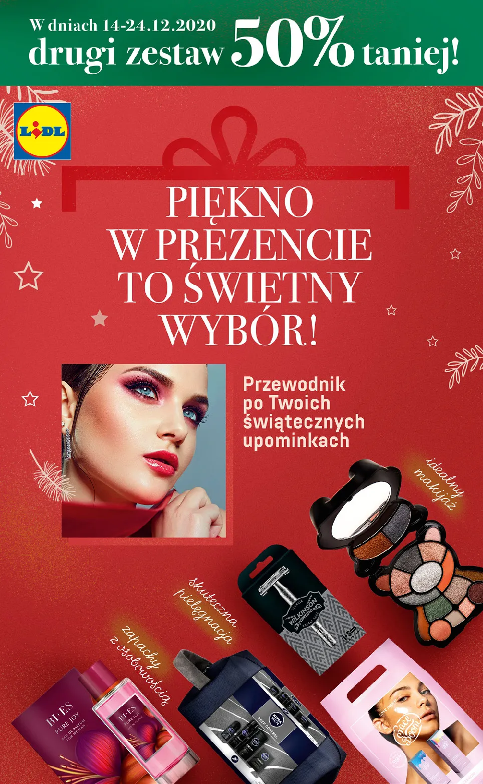 Gazetka promocyjna Lidl - Piękno w prezencie - ważna 14.12 do 24.12.2020 - strona 1