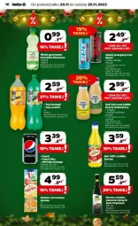 Gazetka promocyjna Netto - Gazetka - ważna od 25.11 do 25.11.2023 - strona 8 - produkty: Top, Sok, Mus, Napój energetyczny, Pepsi max, Mirinda, Lack, Pepsi, Woda gazowana, Syrop, Szyna, Woda, Napój, Hortex