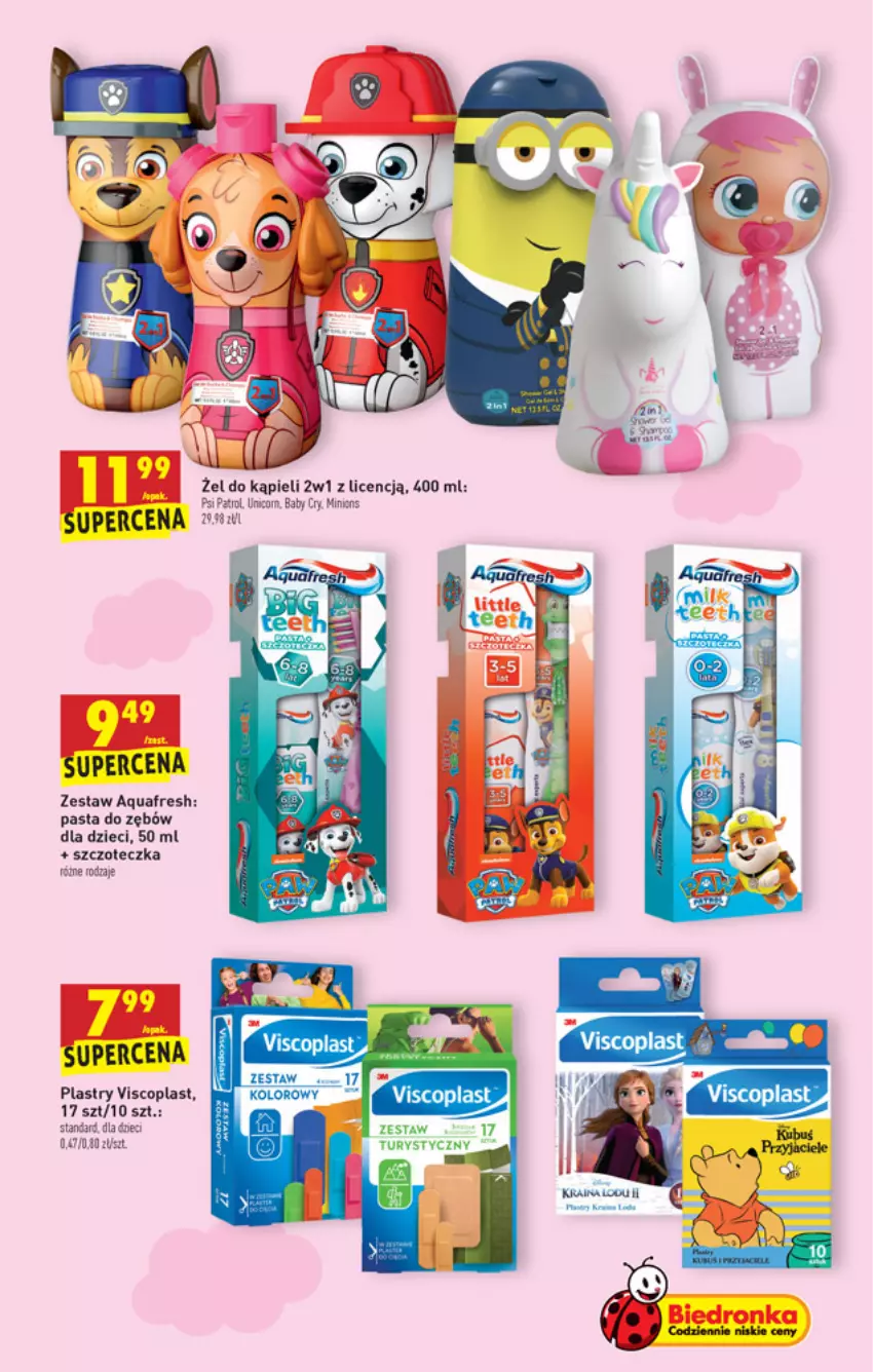 Gazetka promocyjna Biedronka - W tym tygodniu - ważna 26.08 do 01.09.2021 - strona 55 - produkty: Aquafresh, Dzieci, Gry, Pasta do zębów, Szczoteczka, Viscoplast