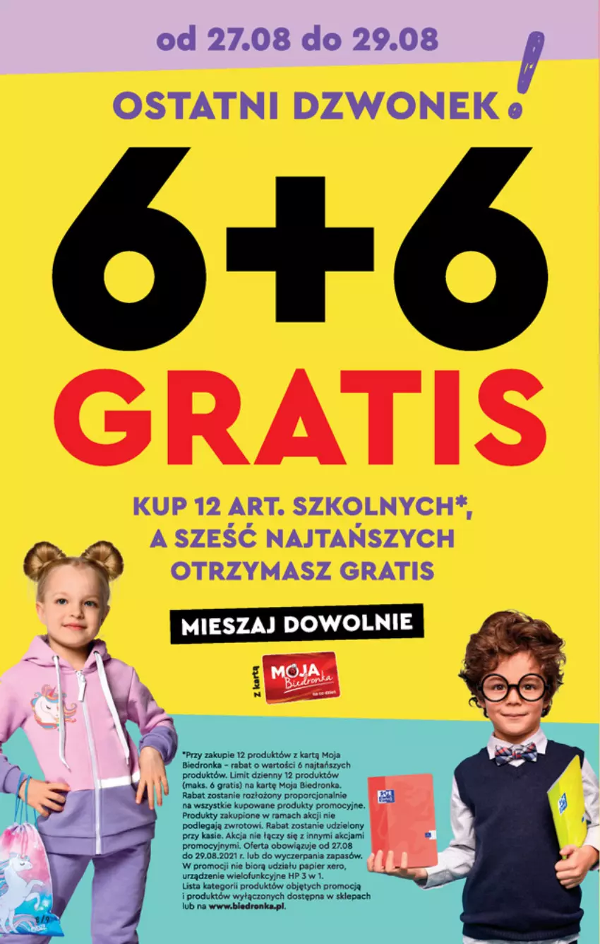 Gazetka promocyjna Biedronka - W tym tygodniu - ważna 26.08 do 01.09.2021 - strona 8 - produkty: Dron, Dzwonek, Gra, HP, Papier, Por, Rama, Urządzenie wielofunkcyjne