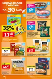 Gazetka promocyjna Auchan - Gazetka 30 Lat Hipermarket Auchan - Gazetka - ważna od 02.09 do 02.09.2026 - strona 28 - produkty: Pierogi, Warzywa, Mus, Big Milk, Lody, Knedle, Pizza, Krewetki, Jabłka, Hortex