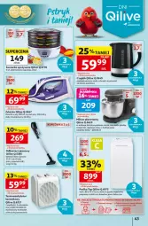 Gazetka promocyjna Auchan - Gazetka 30 Lat Hipermarket Auchan - Gazetka - ważna od 02.09 do 02.09.2026 - strona 43 - produkty: Odkurzacz, Pralka, Top, Ser, Rum, Por, Gra, Przewód, Czajnik, Termos, Trzepaczka, Pojemnik, Mikser, Mieszadło, Wełna, Termowentylator, Bateria, Suszarka, Waga