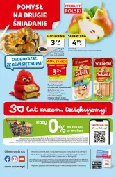 Gazetka promocyjna Auchan - Gazetka 30 Lat Hipermarket Auchan - Gazetka - ważna od 02.09 do 02.09.2026 - strona 49 - produkty: Parówki sokoliki, Top, Sok, Ser, Gra, Sokołów, Parówki, Kosz