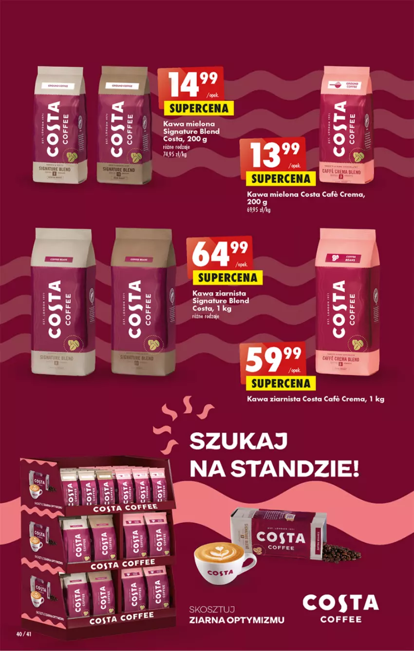 Gazetka promocyjna Biedronka - ważna 25.05 do 31.05.2023 - strona 40 - produkty: Kawa, Kawa mielona, Kawa ziarnista