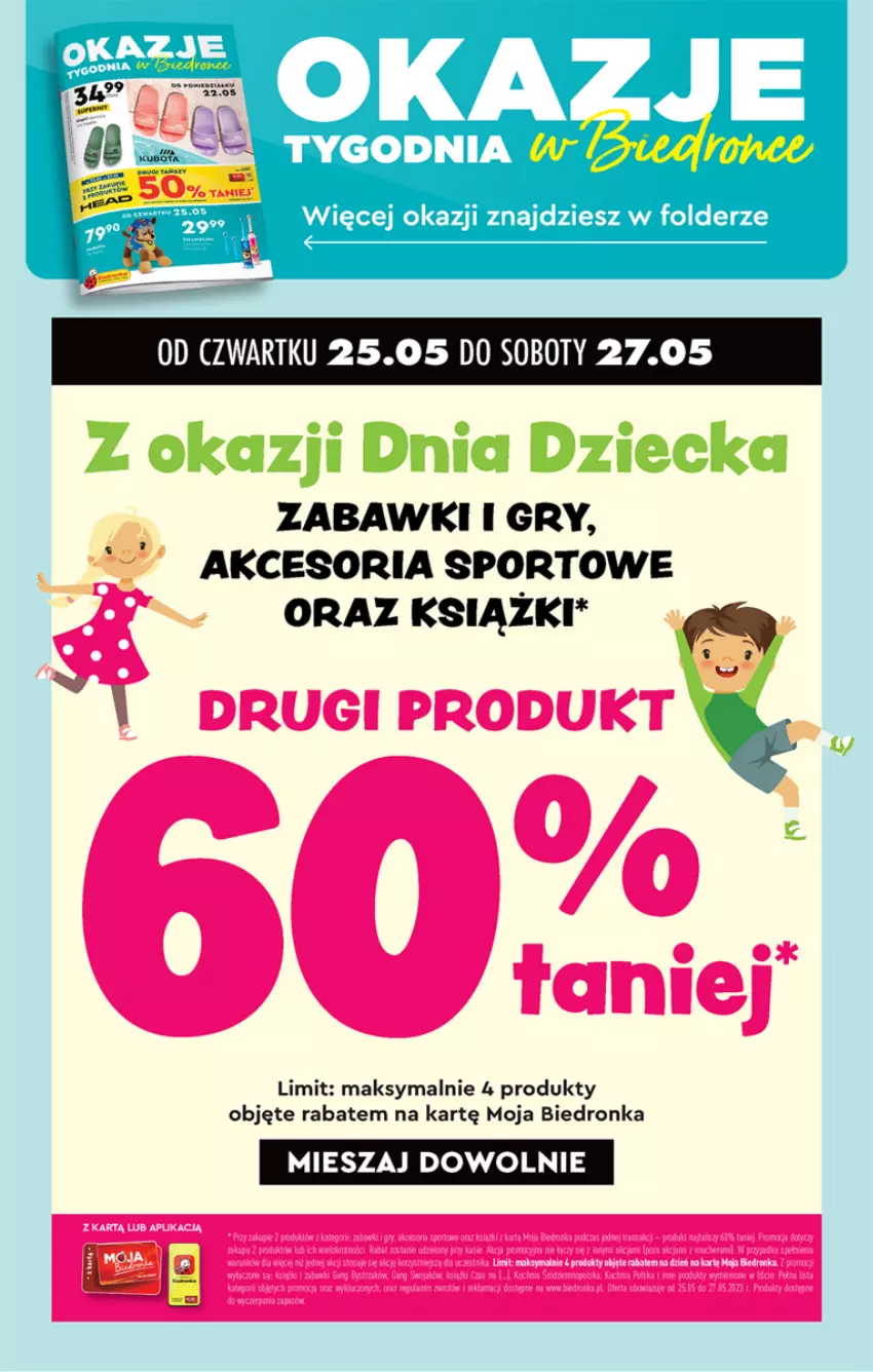 Gazetka promocyjna Biedronka - ważna 25.05 do 31.05.2023 - strona 58 - produkty: Dron, Gry, Por, Sport