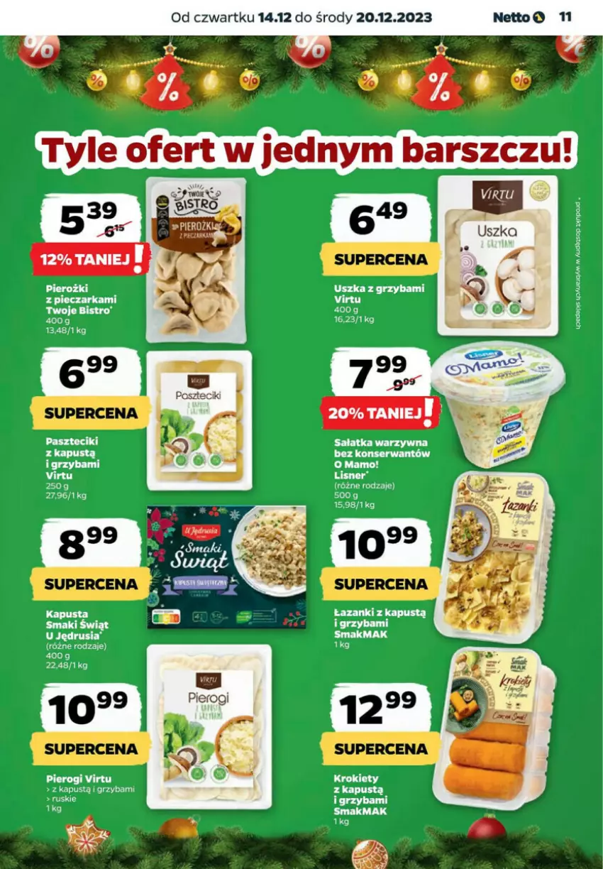 Gazetka promocyjna Netto - ważna 14.12 do 20.12.2023 - strona 3 - produkty: Pierogi