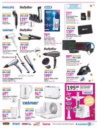 Gazetka promocyjna E Leclerc - Gazetka - ważna od 12.12 do 12.12.2021 - strona 21 - produkty: Babyliss, Hama, Gra, BIC, Pendrive, Philips, Blender, Remington, Słuchawki, Klawiatura, Czajnik, Lokówka, Zestaw dla graczy, Toster, Lack, Mysz, Suszarka, Zelmer, Szczoteczka, Fa