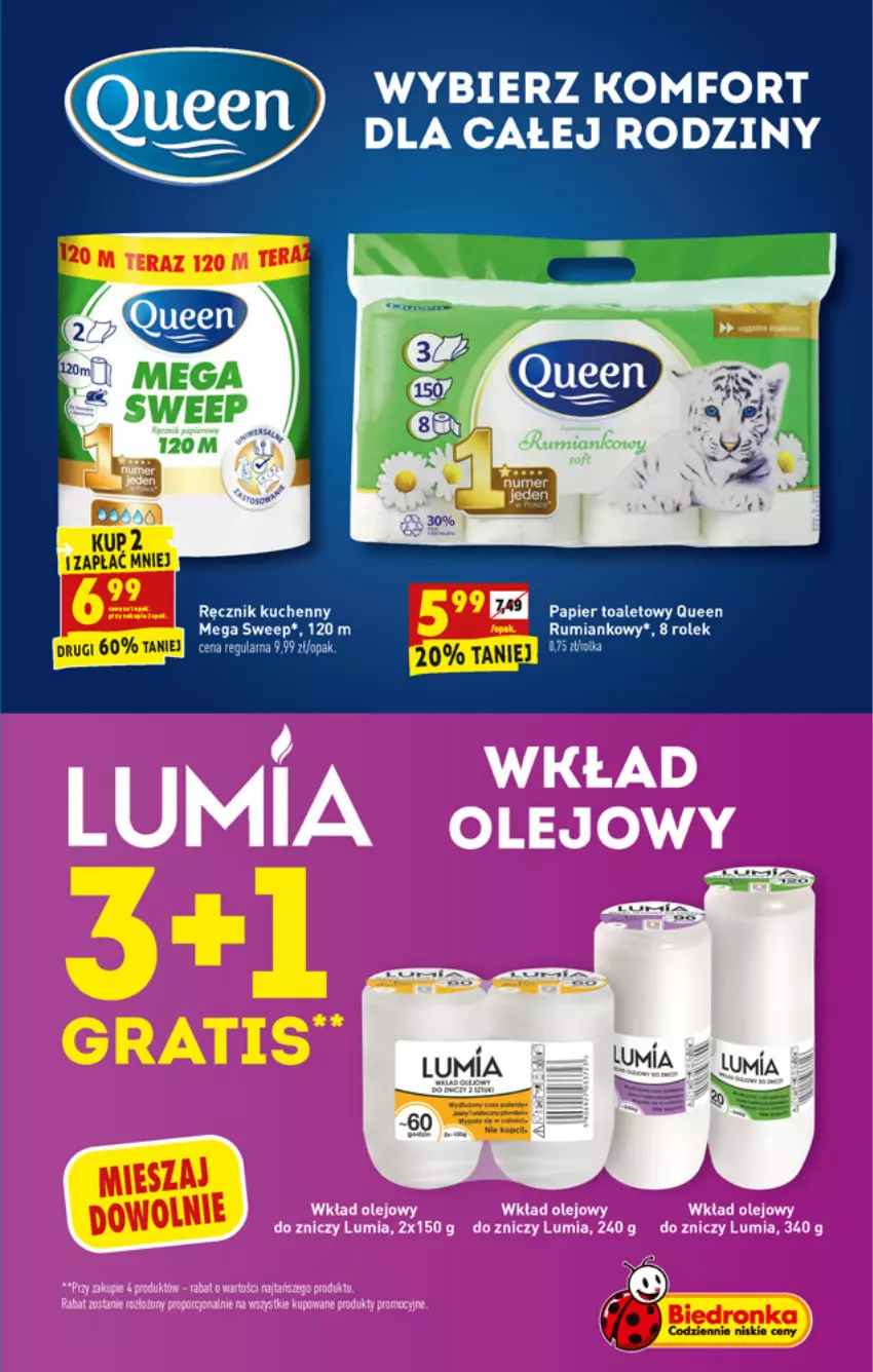 Gazetka promocyjna Biedronka - W tym tygodniu - ważna 06.12 do 12.12.2021 - strona 59 - produkty: Olej, Papier, Papier toaletowy, Ręcznik, Ręcznik kuchenny, Rum, Wkład olejowy, Znicz