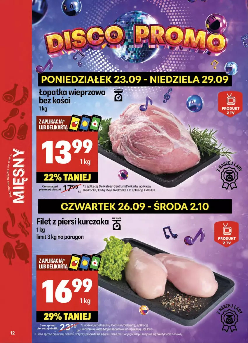 Gazetka promocyjna Delikatesy Centrum - NOWA GAZETKA Delikatesy Centrum od 26 września! 26.09-02.10.2024 - ważna 26.09 do 02.10.2024 - strona 12 - produkty: Dron, Filet z piersi kurczaka, Kurczak, Rum