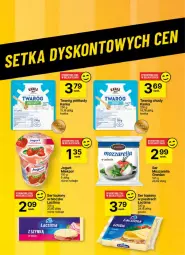 Gazetka promocyjna Delikatesy Centrum - NOWA GAZETKA Delikatesy Centrum od 26 września! 26.09-02.10.2024 - Gazetka - ważna od 02.10 do 02.10.2024 - strona 43 - produkty: Mozzarella, Ser topiony, Top, Ser, Gra, Twaróg, Jogurt, Twaróg półtłusty, Twaróg chudy, Gouda