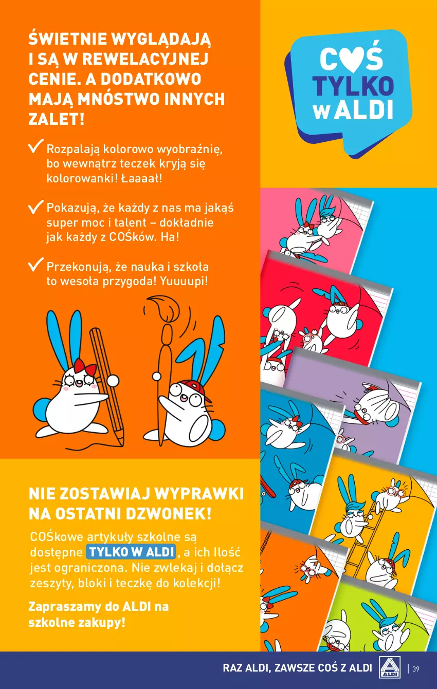 Gazetka promocyjna Aldi - Pełna oferta - ważna 07.08 do 12.08.2023 - strona 39 - produkty: Dzwonek, Gra