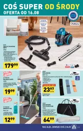 Gazetka promocyjna Aldi - Pełna oferta - Gazetka - ważna od 12.08 do 12.08.2023 - strona 35 - produkty: Teleskop, Odkurzacz, Por, Mop, Rura, Szczotka, Pojemnik, Torba, Sport, Putzmeister