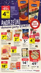 Gazetka promocyjna Intermarche - Gazetka Intermarche - Gazetka - ważna od 29.11 do 29.11.2023 - strona 19 - produkty: Krakus, Top, Mięso w galarecie, Salami, Krokiety, Tarczyński, Virtu, Sushi, Owoce morza, Owoce, Kabanos, Gala, Mięso