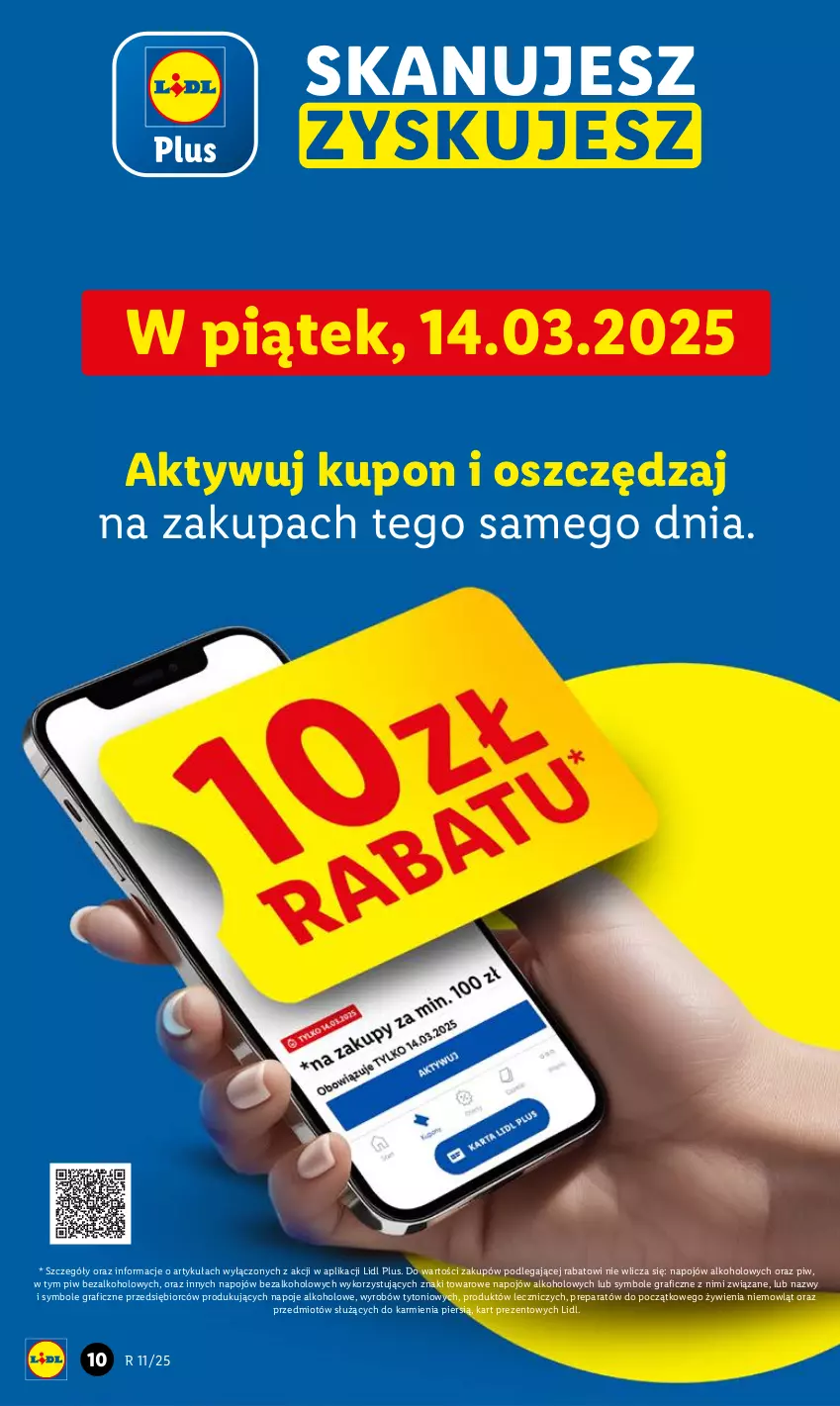 Gazetka promocyjna Lidl - GAZETKA - ważna 13.03 do 15.03.2025 - strona 10 - produkty: Gra, Karmi, Napoje, Znicz