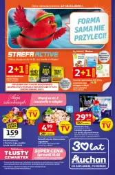 Gazetka promocyjna Auchan - Gazetka 30 Lat Hipermarket Auchan - Gazetka - ważna od 18.02 do 18.02.2026 - strona 1 - produkty: Warzywa, Gra, Finish, Rama, Tablet, Lack, LEGO, Bukiet, Znicz, Krewetki, Owoce, Zmywarki, Suplement diety