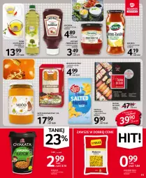 Gazetka promocyjna Selgros - Oferta spożywcza - Gazetka - ważna od 05.01 do 05.01.2022 - strona 11 - produkty: Ketchup, Makaron, Sos, Ryż, Makaron ryżowy, Tortilla, Miód, Sushi, Tortilla Chips, Zestaw do sushi