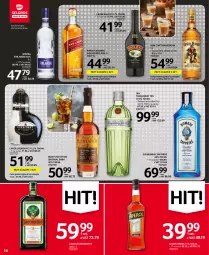 Gazetka promocyjna Selgros - Oferta spożywcza - Gazetka - ważna od 05.01 do 05.01.2022 - strona 16 - produkty: Rum, Gin, Captain Morgan, Finlandia, Johnnie Walker, Lack, Wódka, Whisky, Plantation, Likier, Aperol