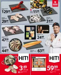 Gazetka promocyjna Selgros - Oferta spożywcza - Gazetka - ważna od 05.01 do 05.01.2022 - strona 5 - produkty: Ostrygi, Sushi, Kalmar, Krewetki, Małże, Kalmary