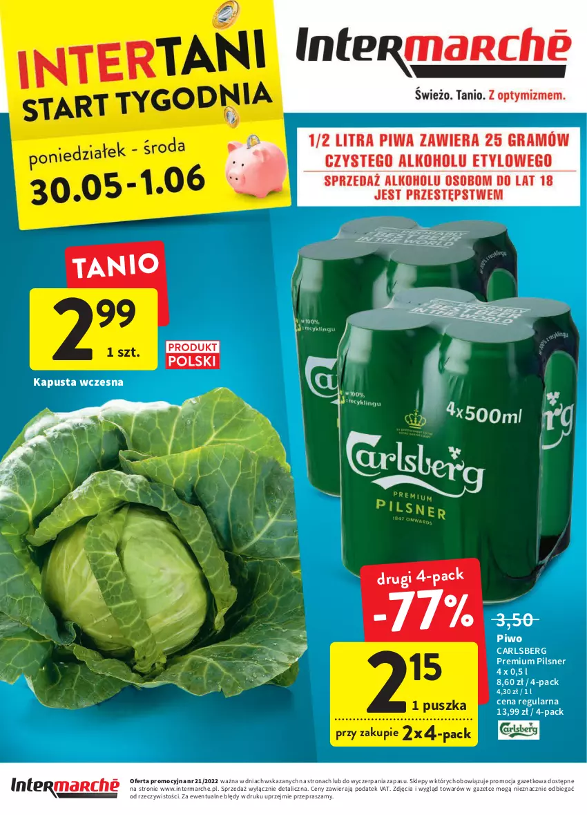 Gazetka promocyjna Intermarche - Dzien matki - ważna 25.05 do 01.06.2022 - strona 40 - produkty: Carlsberg, Piwo