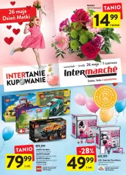 Gazetka promocyjna Intermarche - Dzien matki - Gazetka - ważna od 01.06 do 01.06.2022 - strona 1 - produkty: LEGO Friends, LEGO Technic, LEGO, Bukiet, LEGO City, LEGO Creator, Traktor