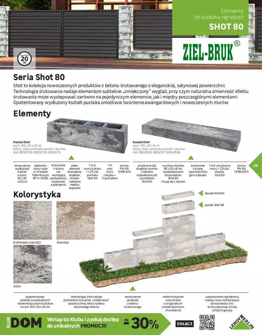 Gazetka promocyjna Leroy Merlin - Gazetka Leroy Merlin - ważna 01.03 do 30.11.2025 - strona 29 - produkty: Garaż, Gin, Por, Ser, Sok