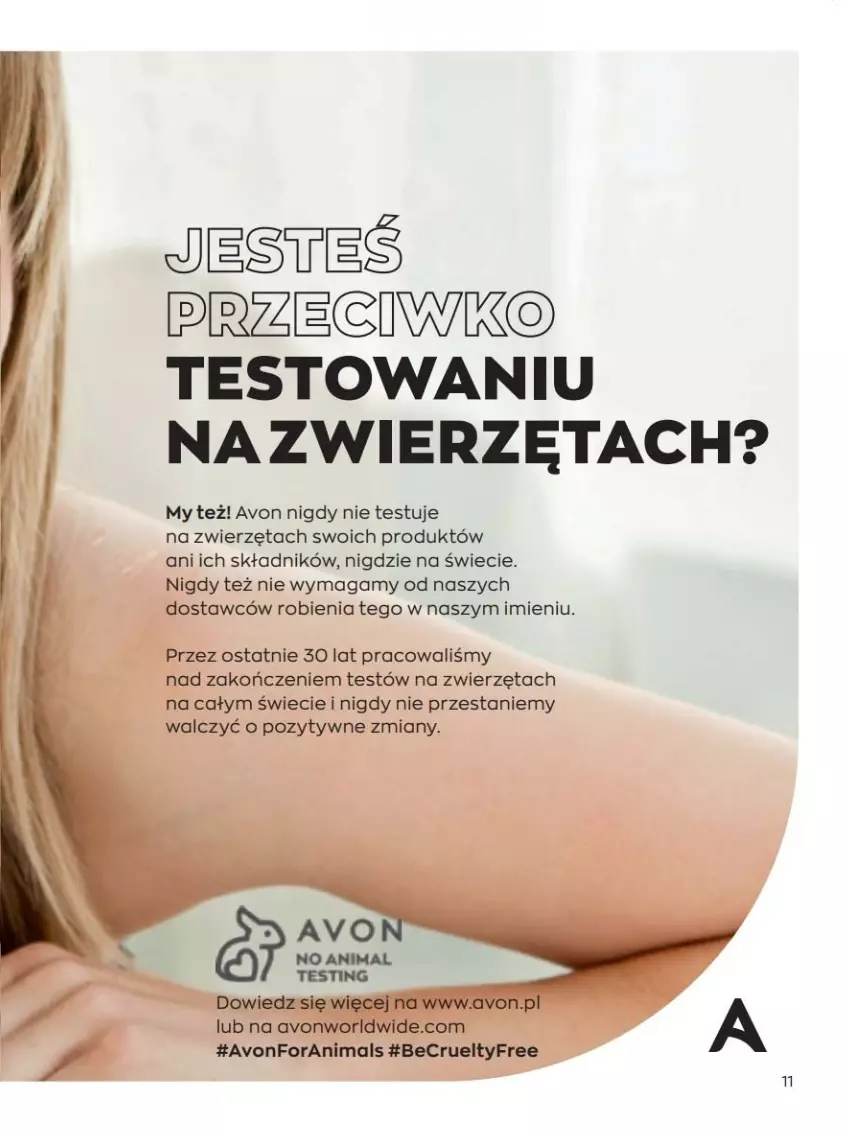 Gazetka promocyjna Avon - lipiec - ważna 01.07 do 31.07.2022 - strona 11 - produkty: Fa, Wiko, Zwierzęta