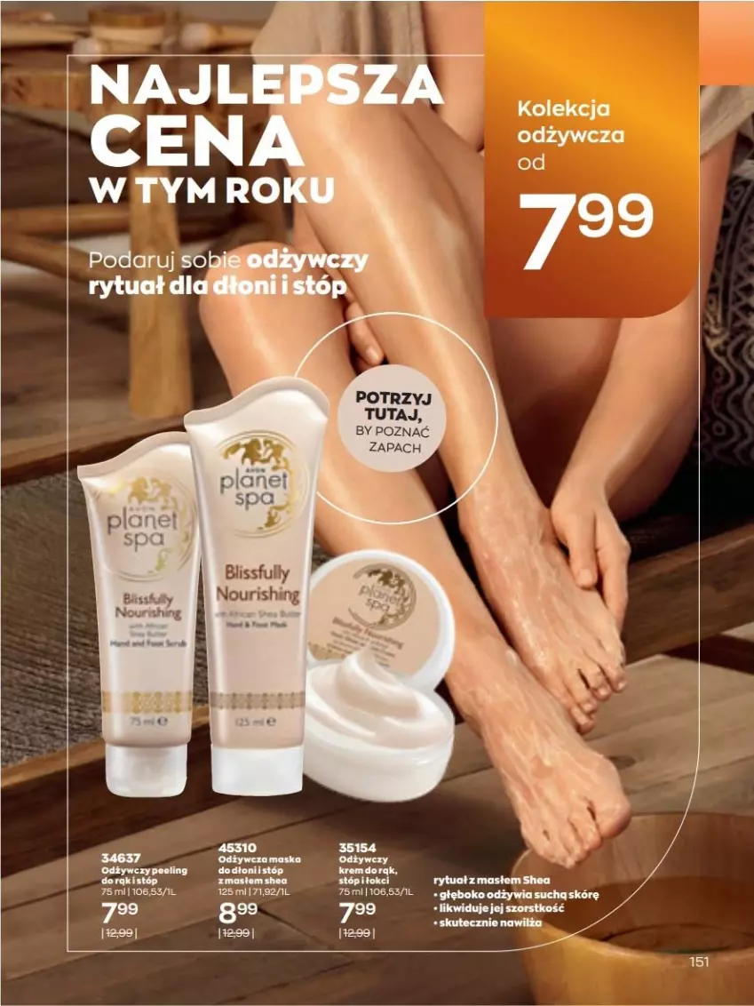 Gazetka promocyjna Avon - lipiec - ważna 01.07 do 31.07.2022 - strona 151 - produkty: Krem do rąk, Maska, Peeling