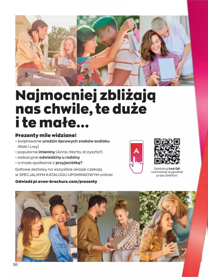 Gazetka promocyjna Avon - lipiec - ważna 01.07 do 31.07.2022 - strona 36 - produkty: Telefon