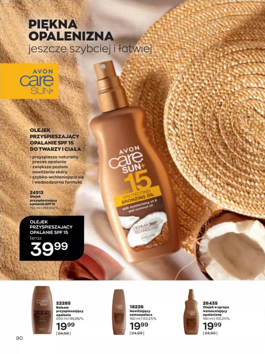 Gazetka promocyjna Avon - lipiec - ważna 01.07 do 31.07.2022 - strona 90 - produkty: Olej, Por, Tera