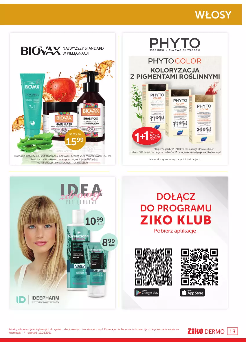 Gazetka promocyjna Ziko - 6-19 MAJA - ważna 06.05 do 19.05.2021 - strona 13 - produkty: Biovax, Gra, Peeling, Szampon