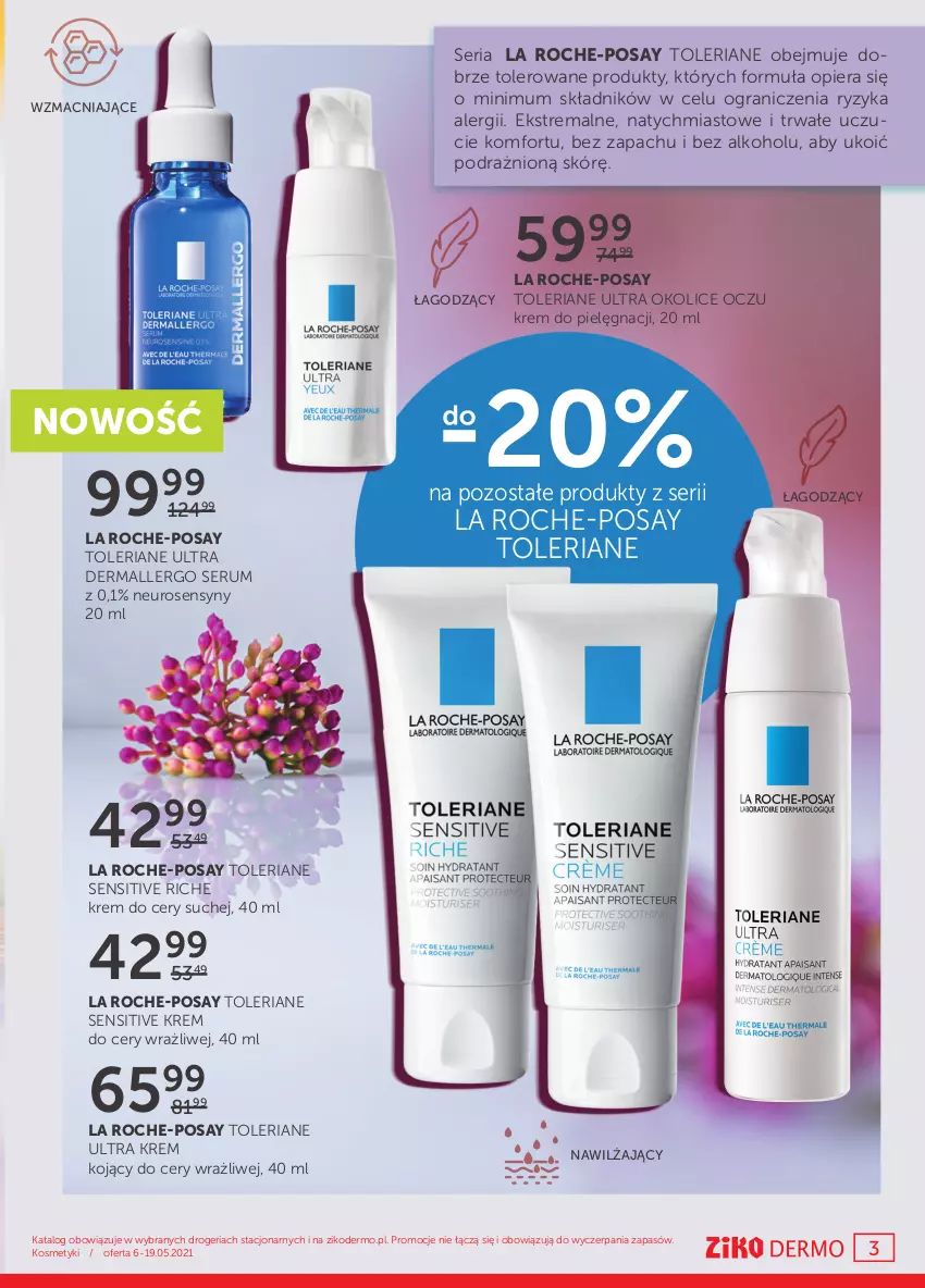 Gazetka promocyjna Ziko - 6-19 MAJA - ważna 06.05 do 19.05.2021 - strona 3 - produkty: Gra, La Roche-Posay, Rum, Ser, Serum