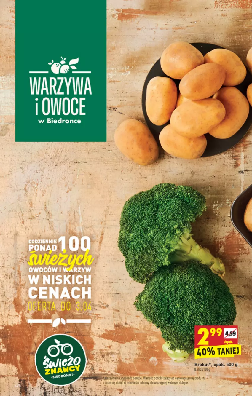 Gazetka promocyjna Biedronka - W tym tygodniu PN - ważna 01.04 do 07.04.2021 - strona 4 - produkty: Owoce