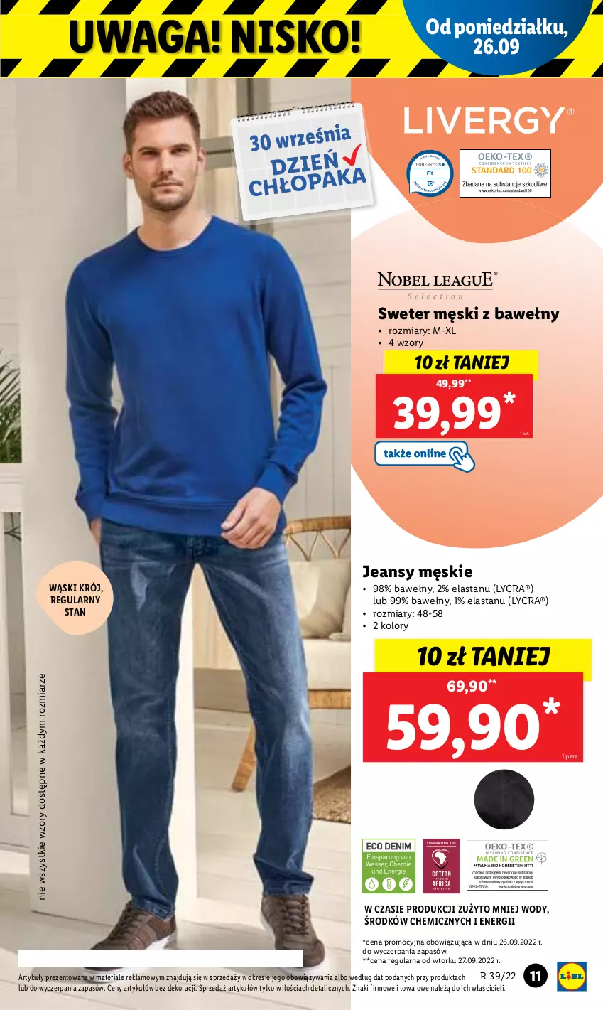 Gazetka promocyjna Lidl - GAZETKA - ważna 26.09 do 01.10.2022 - strona 11 - produkty: Sweter, Waga