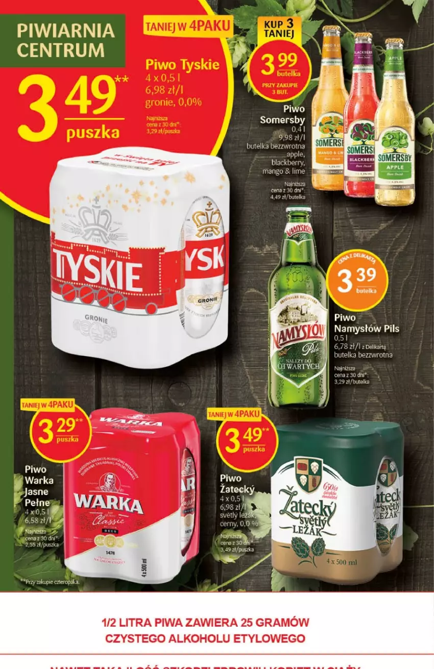 Gazetka promocyjna Delikatesy Centrum - Gazetka DC02 - ważna 12.01 do 18.01.2023 - strona 28 - produkty: Gra, Lack, Namysłów, Piwa, Piwo, Rum, Somersby