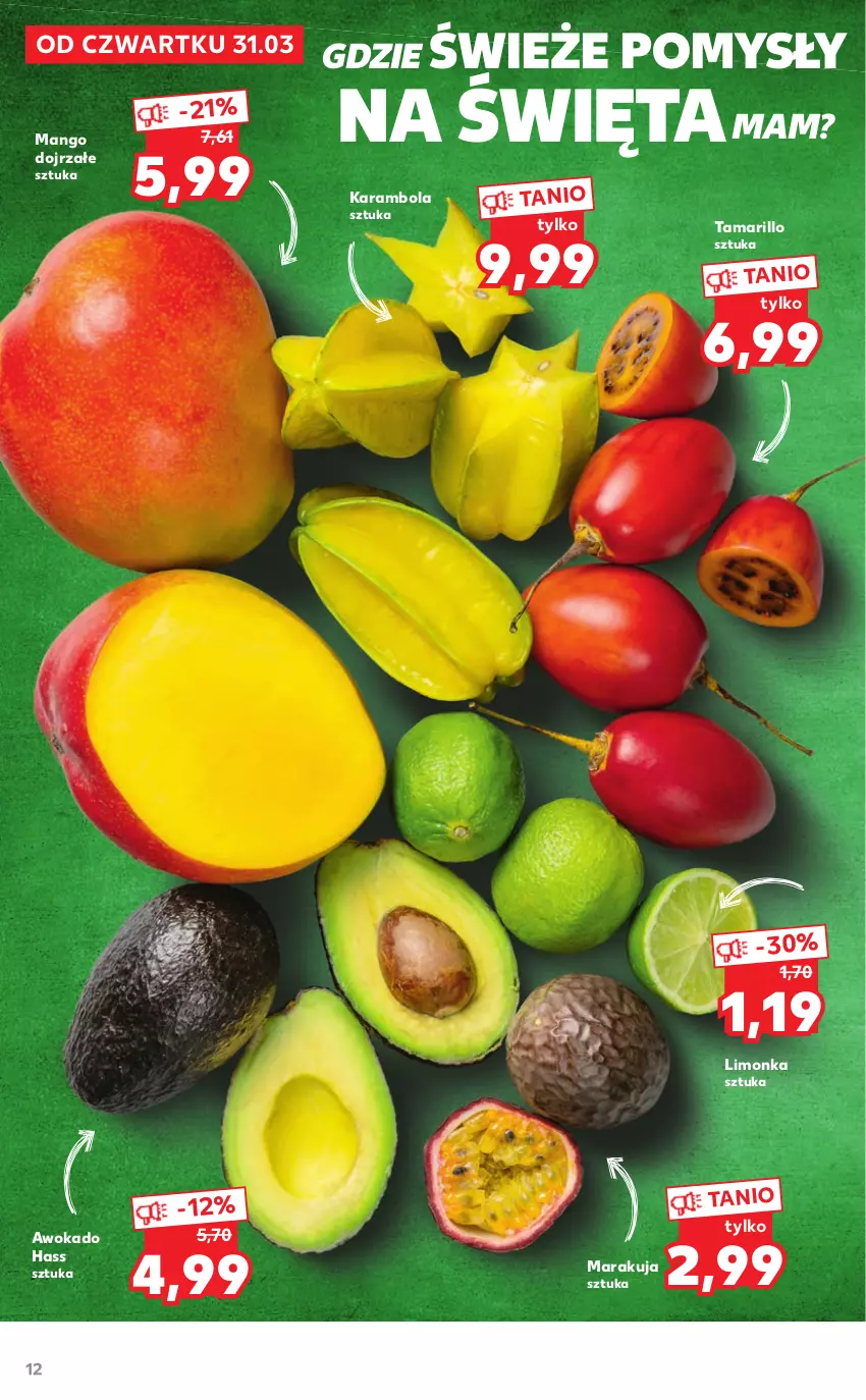 Gazetka promocyjna Kaufland - Katalog specjalny - ważna 31.03 do 16.04.2022 - strona 12 - produkty: Limonka, Mango