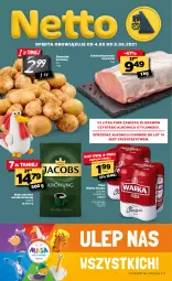 Gazetka promocyjna Netto - Oferta tygodnia - Gazetka - ważna od 08.05 do 08.05.2021 - strona 1 - produkty: Piwa, Piwo, Ser, Gra, Hey Clay, Kawa mielona, Kawa, Jacobs Krönung, Warka, Schab wieprzowy, Jacobs