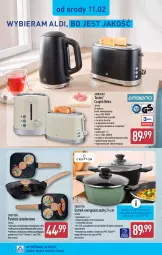 Gazetka promocyjna Aldi - Artykuły przemysłowe i tekstylia - Gazetka - ważna od 14.02 do 14.02.2026 - strona 4 - produkty: Top, Sok, Garnek, Czajnik, Toster, Fusion, Danio, Piekarnik, Patelnia, Pokrywa, Fa