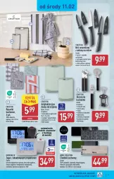 Gazetka promocyjna Aldi - Artykuły przemysłowe i tekstylia - Gazetka - ważna od 14.02 do 14.02.2026 - strona 5 - produkty: Nóż ceramiczny, Praska, Ser, Koc, Chodnik, Deska do krojenia, Tarka, Otwieracz, Wełna, Ręcznik, Obieraczka, Korkociąg, Zegar