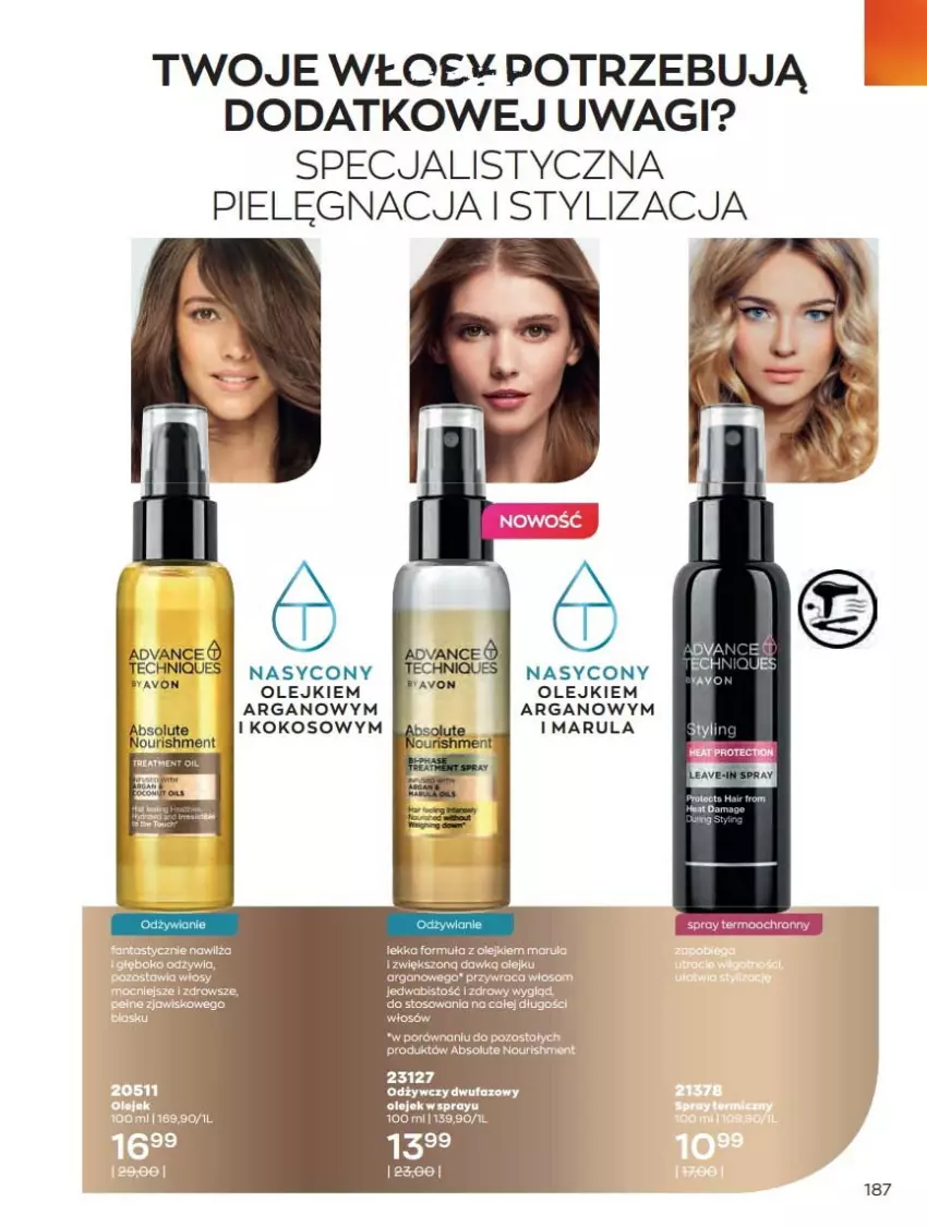 Gazetka promocyjna Avon - Katalog Avon 6/2021 kampania czerwiec - ważna 01.06 do 30.06.2021 - strona 187 - produkty: Absolut, Fa, Olej, Wagi